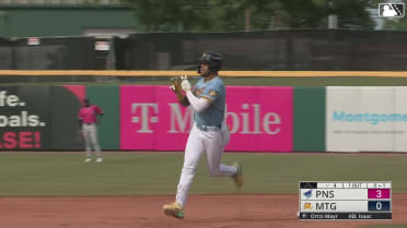Xavier Isaac's solo home run