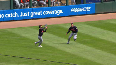 Parker Meadows removed after collision in outfield