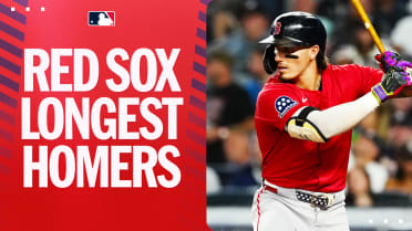 Red Sox's longest homers of 2025