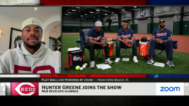 Hunter Greene on road to recovery from elbow surgery
