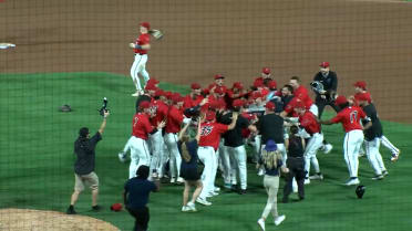 Josh White earns save to clinch championship