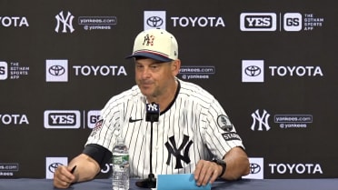 Aaron Boone 'Hard time putting guys away'