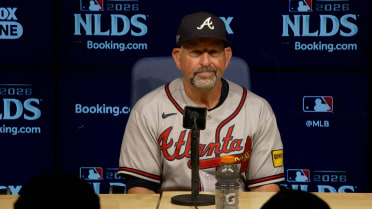 Walt Weiss discusses the Braves' Game 1 loss