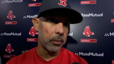 Alex Cora discusses the Red Sox's 9-3 win