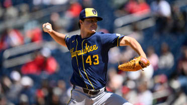 Logan Henderson strikes out eight vs. Nationals