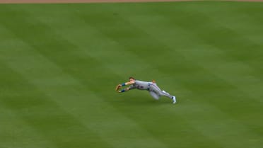 A.J. Ewing's fantastic diving catch