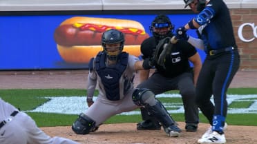 Catcher's interference is ruled after replay review