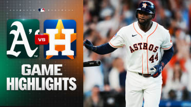 Yordan Alvarez's grand slam powers Astros in rout