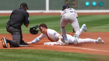 Romy Gonzalez rips his first triple of the year