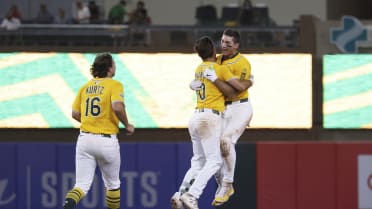 Tyler Soderstrom's walk-off single 