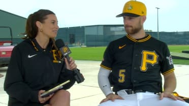 Brandon Lowe on first Pirates Spring Training, more