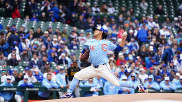 Shota Imanaga strikes out Konnor Griffin