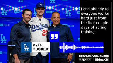 Kyle Tucker on getting to know teammates, improving