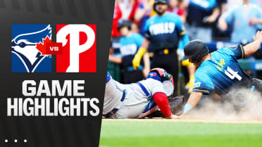 Blue Jays vs. Phillies Highlights