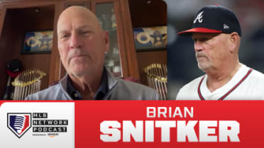 World Series champion manager Brian Snitker