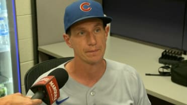 Craig Counsell discusses the Cubs' 7-0 win
