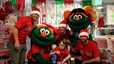 Red Sox Celebrate Christmas in July