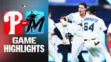 Griffin Conine's walk-off snaps Marlins slide