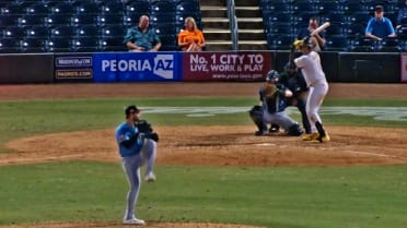 Ryan Birchard strikes out the side to earn save