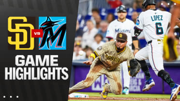 Padres vs. Marlins Highlights