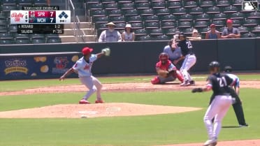 Kala'i Rosario singles on a ground ball to shortstop Brody Moore. Quinn McDaniel scores. Caleb Roberts to 3rd. Billy Amick to 2nd.