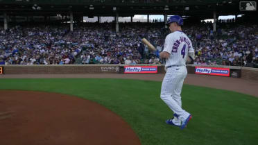Pete Crow-Armstrong hammers 434-foot leadoff home run
