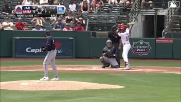 Joshua Báez's 438-foot home run