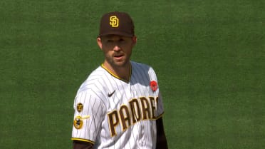 Griffin Canning strikes out Trea Turner