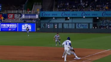 Chase Meidroth makes a diving stop