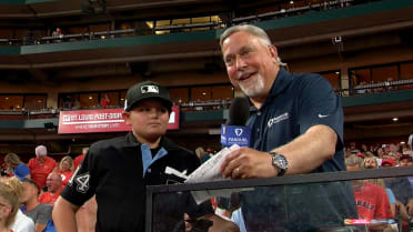 Kid umpire Bradly discusses his passion for umpiring