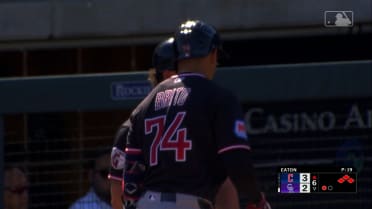 Juan Brito's two-run single