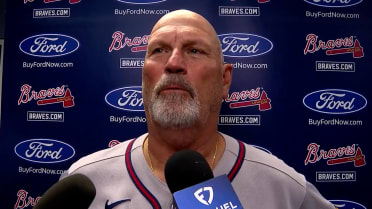 Brian Snitker on Ronald Acuña Jr.'s injury