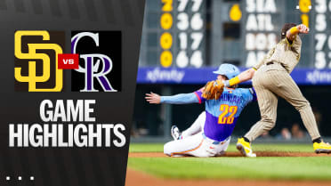 Padres vs. Rockies Highlights