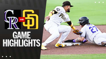Rockies vs. Padres Highlights