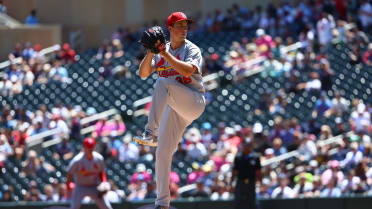 Michael McGreevy strikes out Tristan Gray