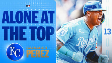 Salvador Perez passes Brett for most Royals HRs (15)