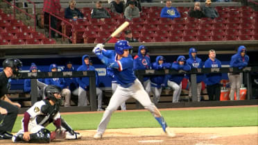 Matt Halbach's career-high five hits and six RBIs