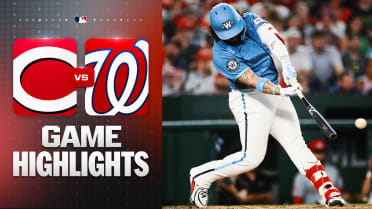 Nationals score big in 8-2 victory over the Reds