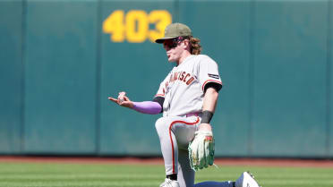 Harrison Bader's impressive sliding grab