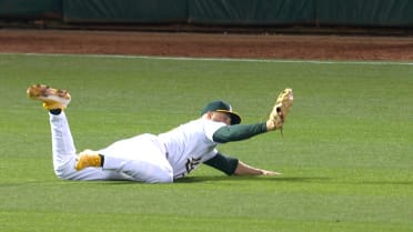 Seth Brown's diving grab confirmed after a challenge