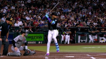 Doble de 2 carreras de Ketel Marte a 115.8 mph 