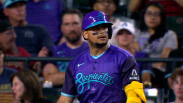 Gabriel Moreno's second RBI single