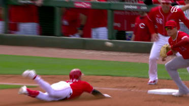 Spencer Steer's two-run double