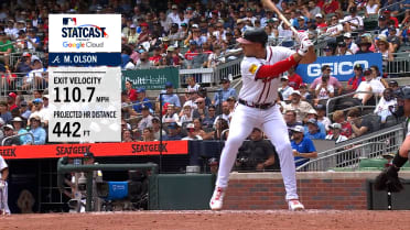 Matt Olson crushes 442-foot home run