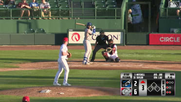 Blake Mitchell's seventh homer of the season