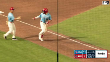 Sal Stewart's 3rd Triple-A homer of the season 