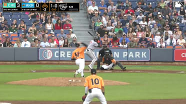 Thomas Sosa homers (8) on a fly ball to right center field.