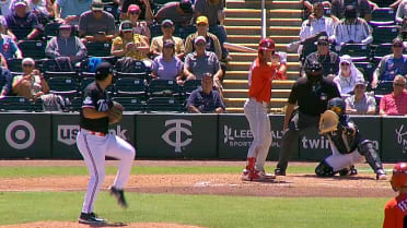 Eston Stull escapes a bases-loaded jam