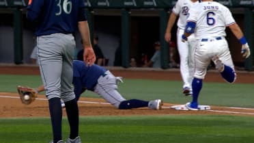 Josh Jung ruled safe after replay review