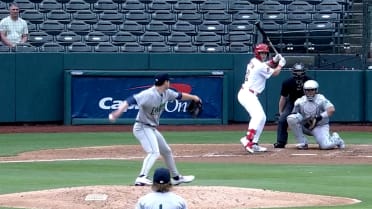 JR Ritchie strikes out eight batters